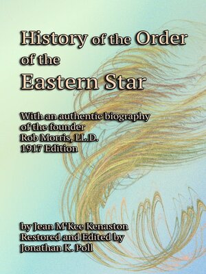 cover image of History of the Order of the Eastern Star